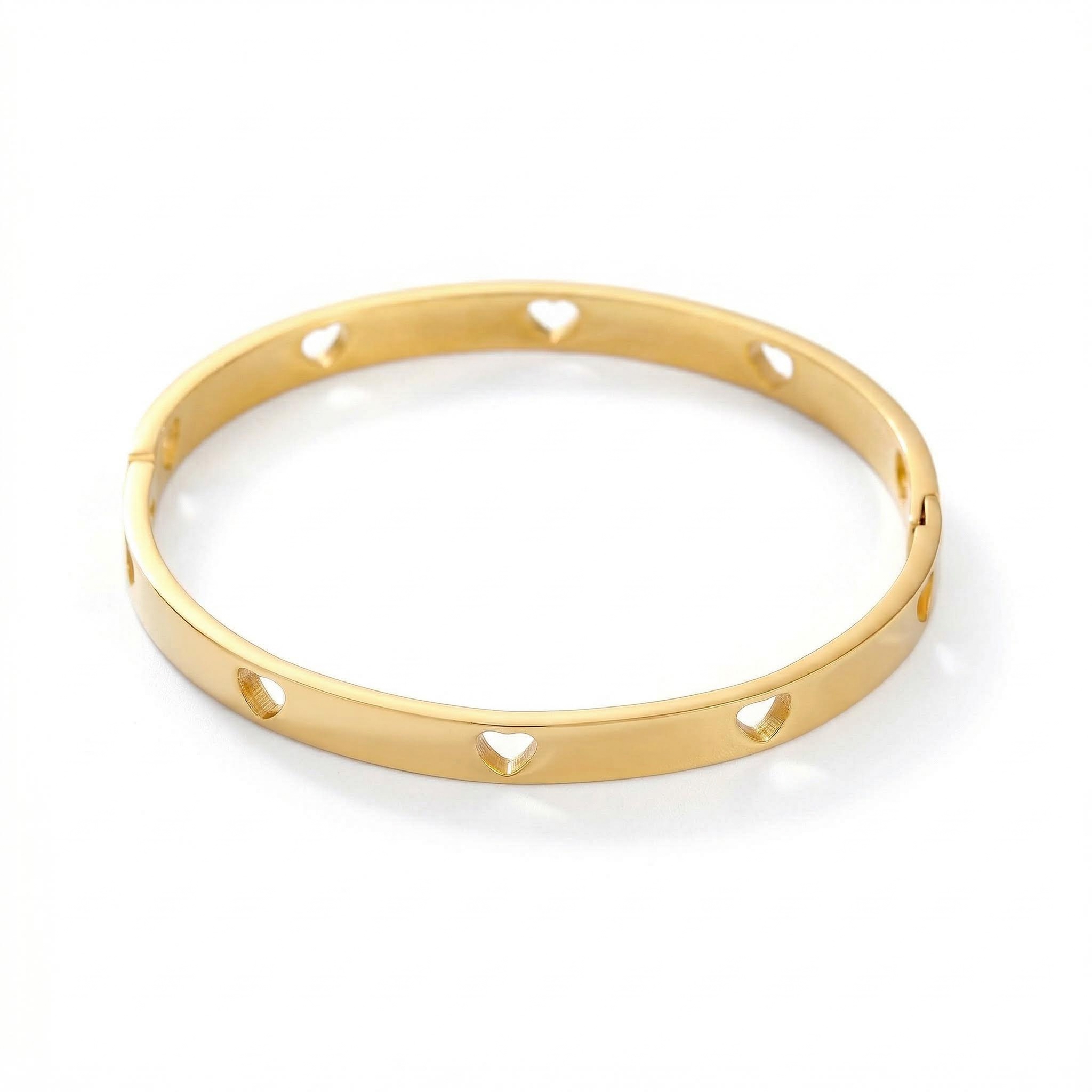 Hollow Out Heart Bangle Hollow Out Heart Bangle