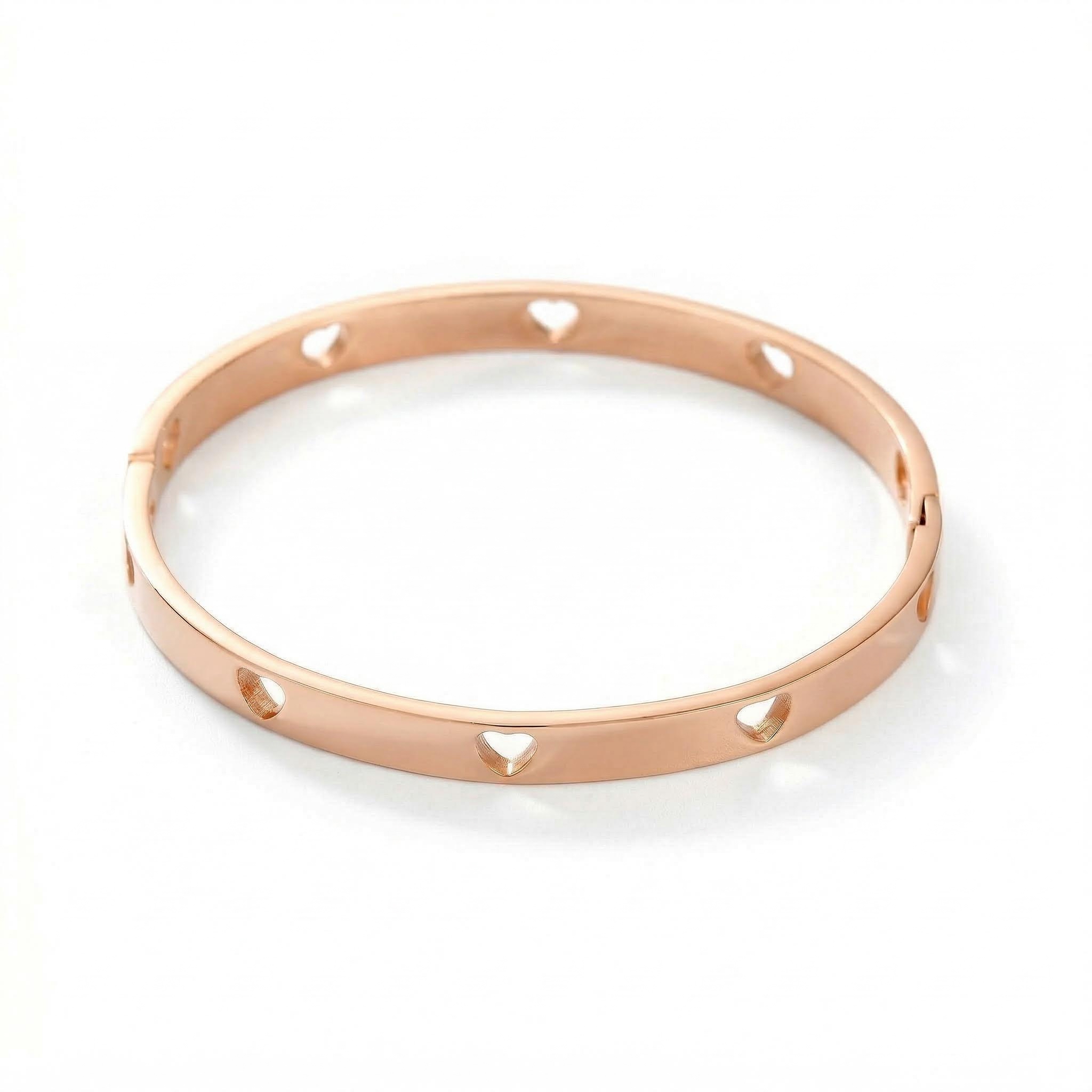 Hollow Out Heart Bangle Hollow Out Heart Bangle