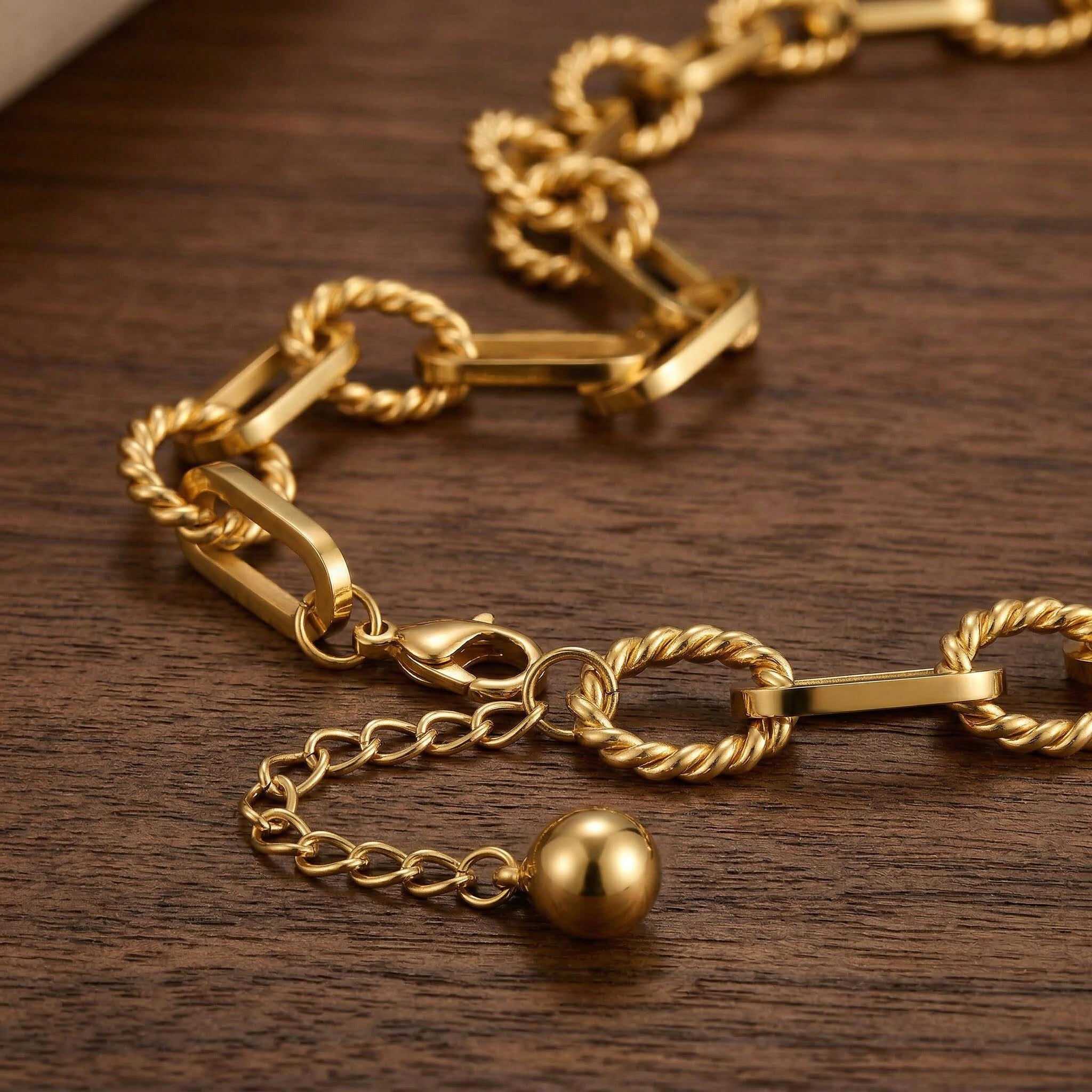 Thick Chain Bracelet