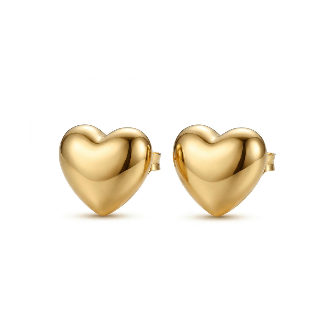  Mini Heart Stud Earrings