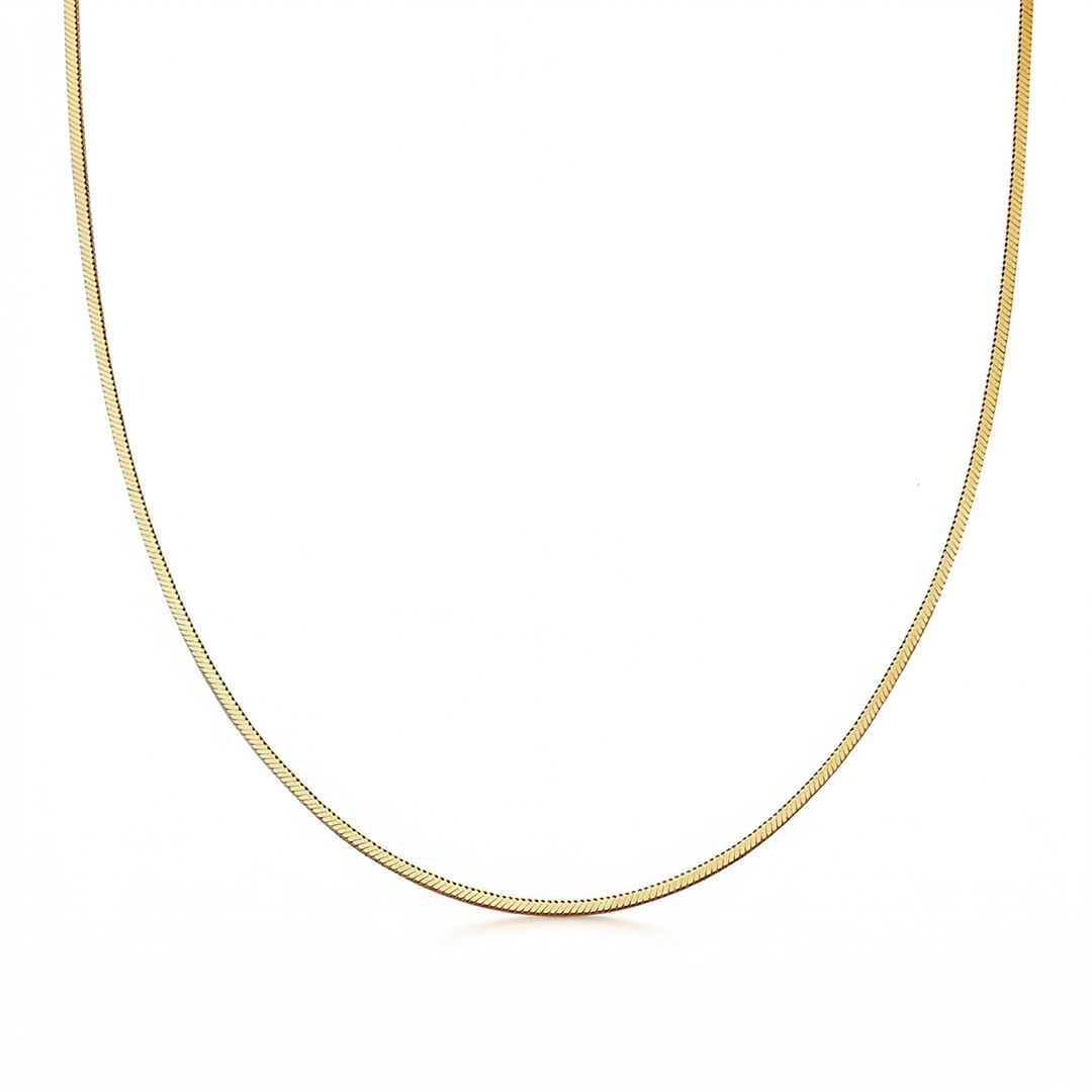 2.5mm Square Snake Necklace