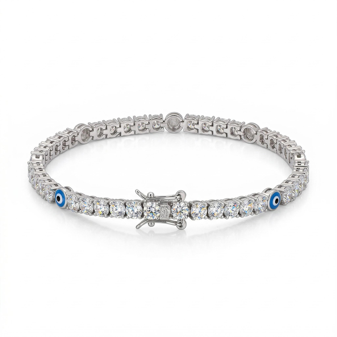 Evil Eye Tennis Bracelet & Anklet