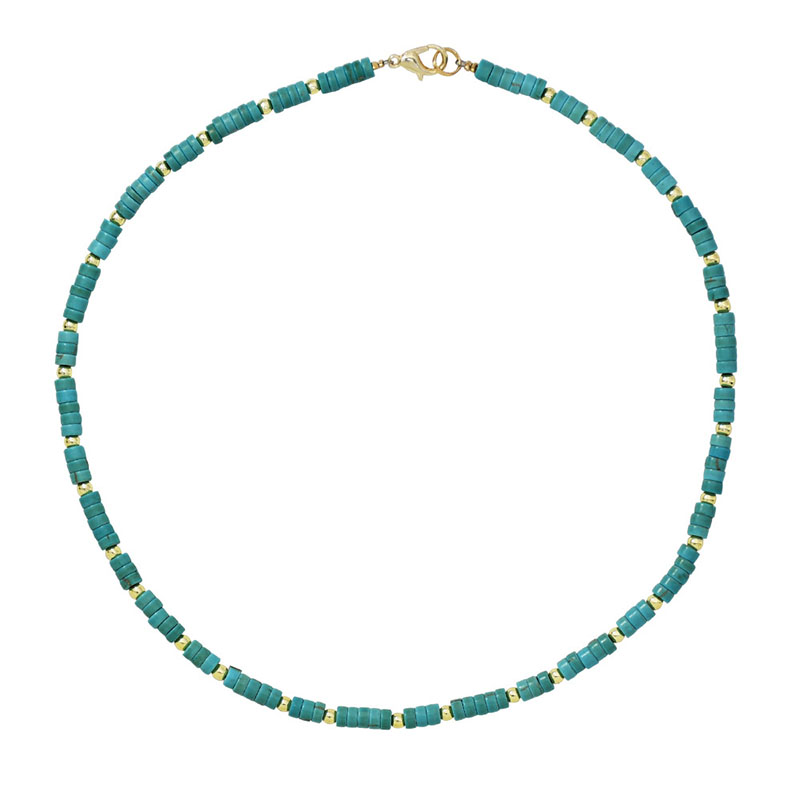 Boho Turquoise Choker Necklaces