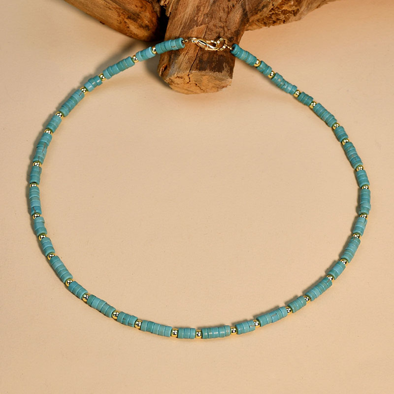 Boho Turquoise Choker Necklaces Boho Turquoise Choker Necklaces