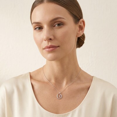 Badass Squad Have Each Other's Back Sun Moon And Star Necklace