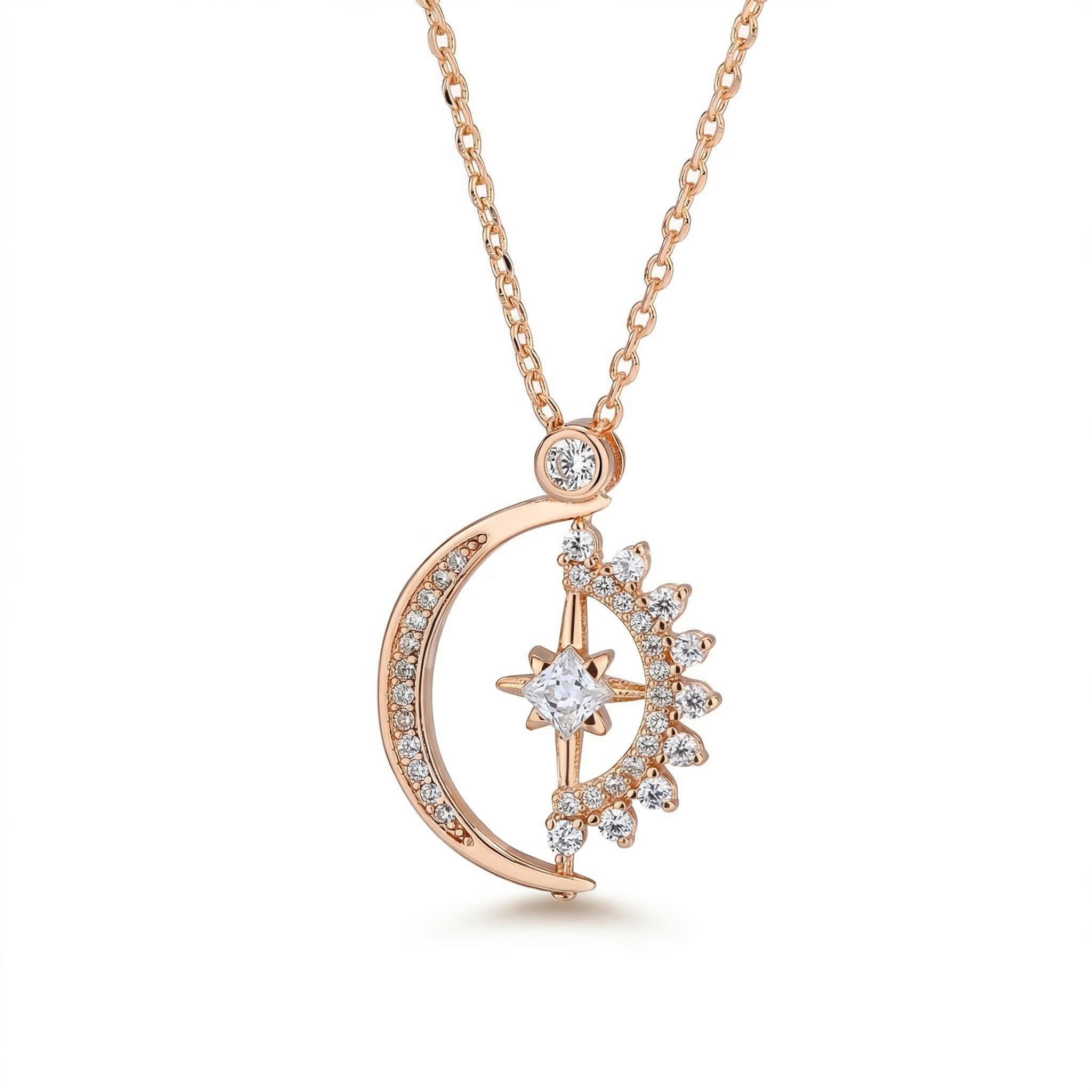 Badass Squad Have Each Other's Back Sun Moon And Star Necklace Badass Squad Have Each Other's Back Sun Moon And Star Necklace