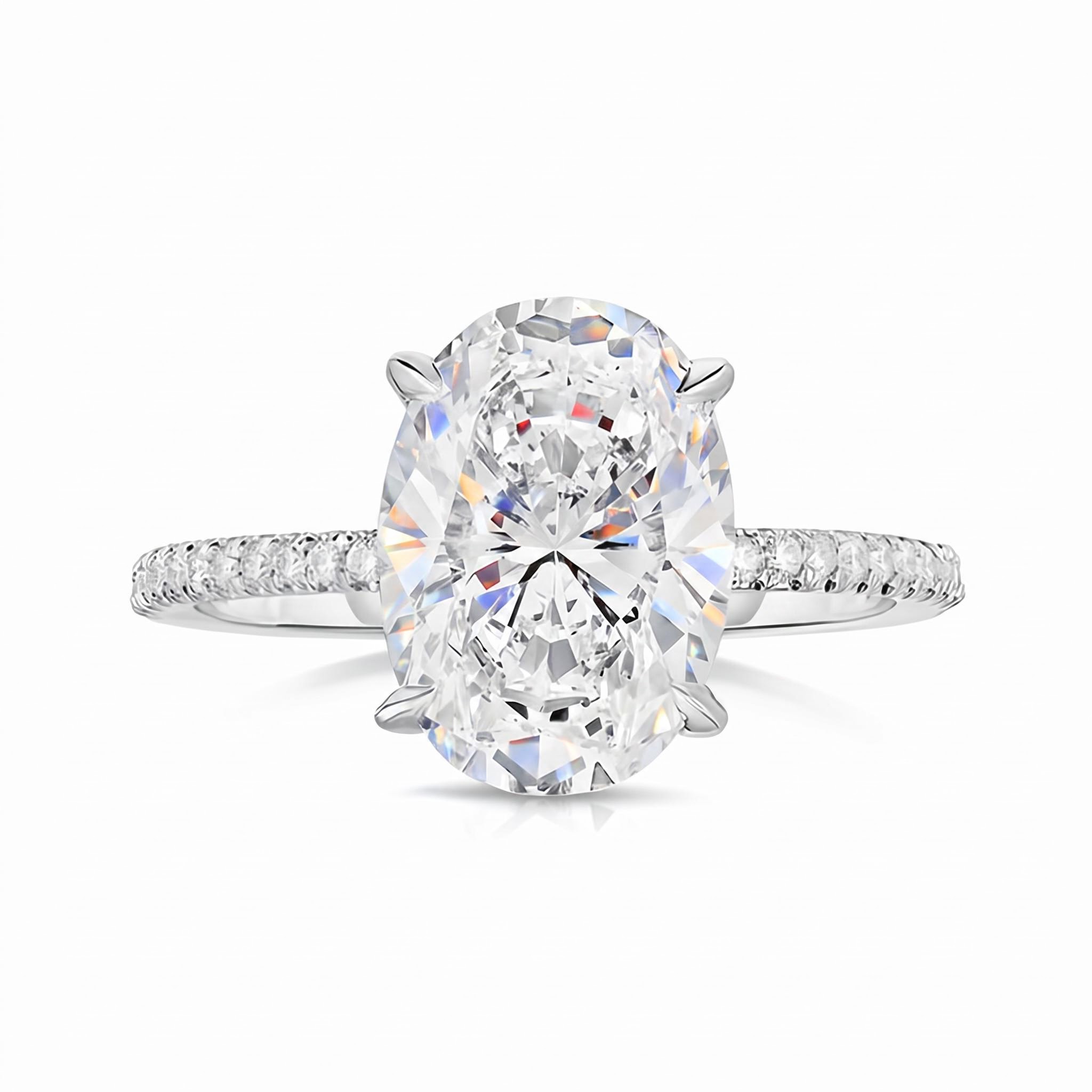 Oval Cut Engagement Ring Oval Cut Engagement Ring