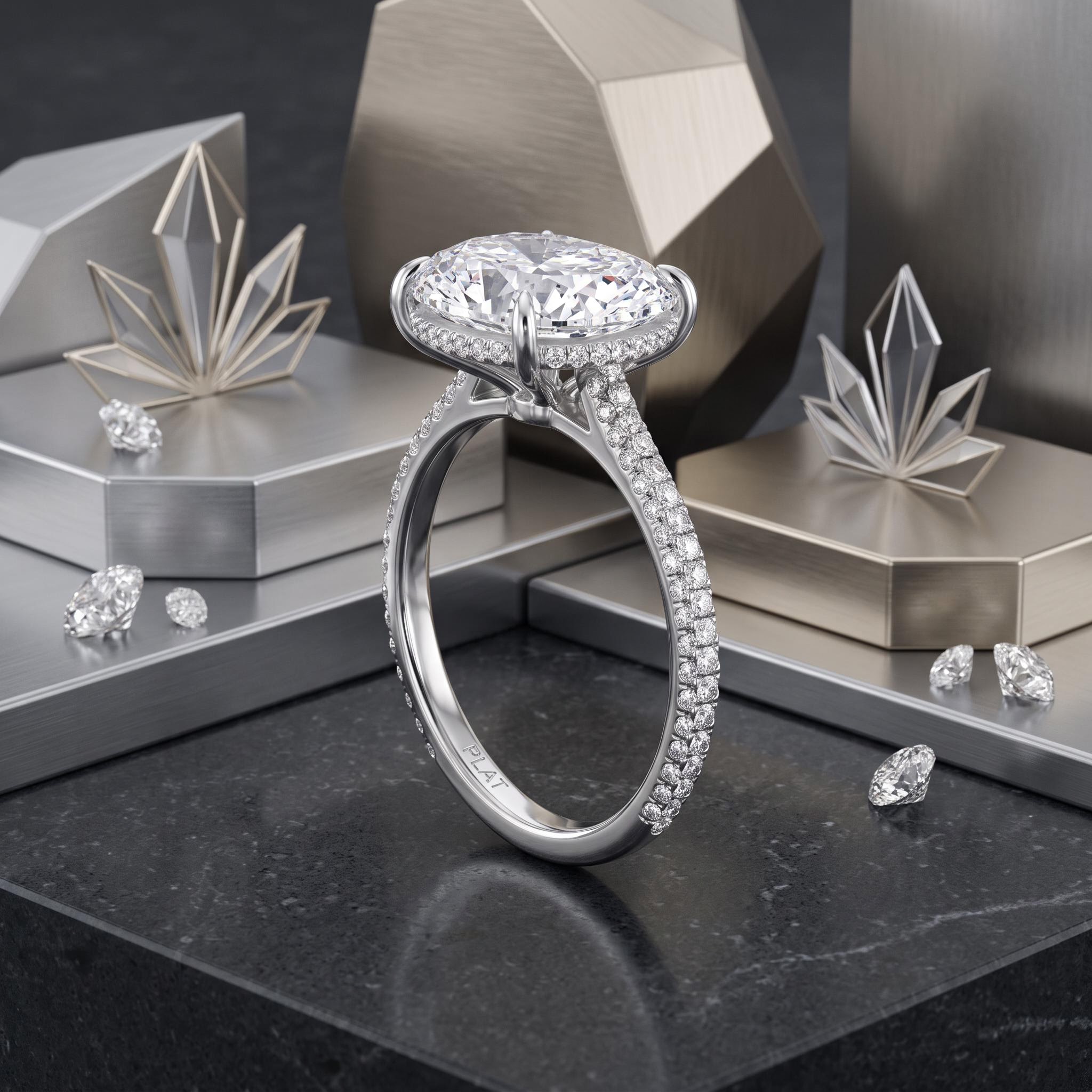 Oval Cut Engagement Ring Oval Cut Engagement Ring