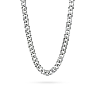 Women's Iced 10mm Teardrop Miami Cuban Chain