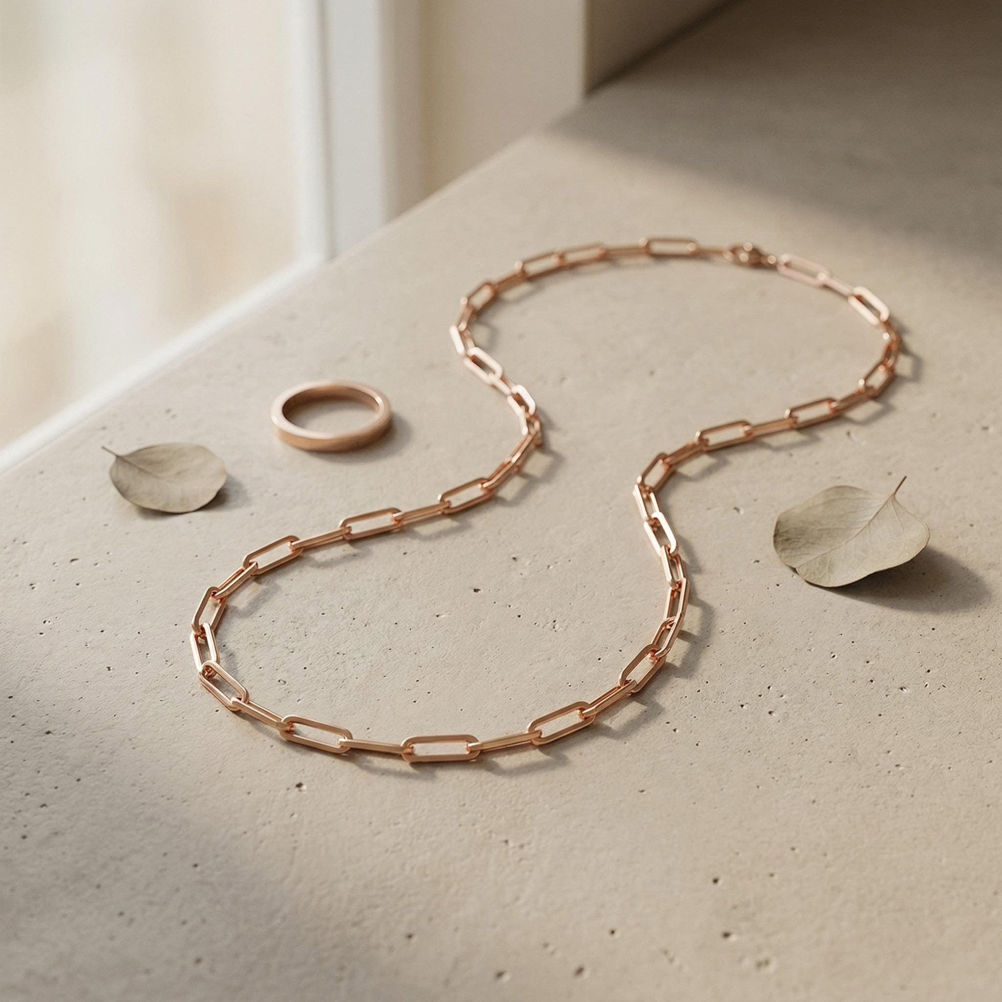 Paperclip Rolo Chain Paperclip Rolo Chain