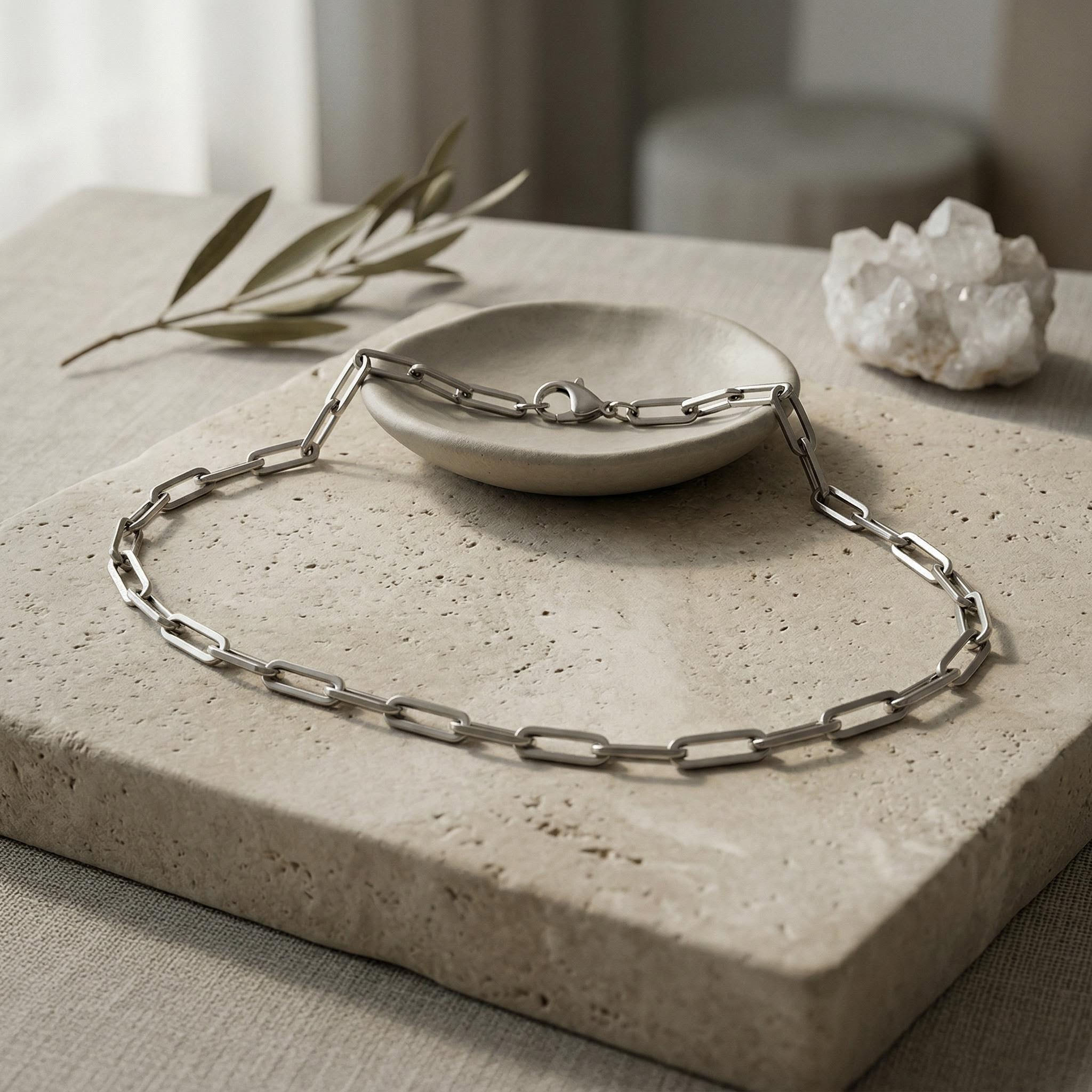 Paperclip Rolo Chain Paperclip Rolo Chain