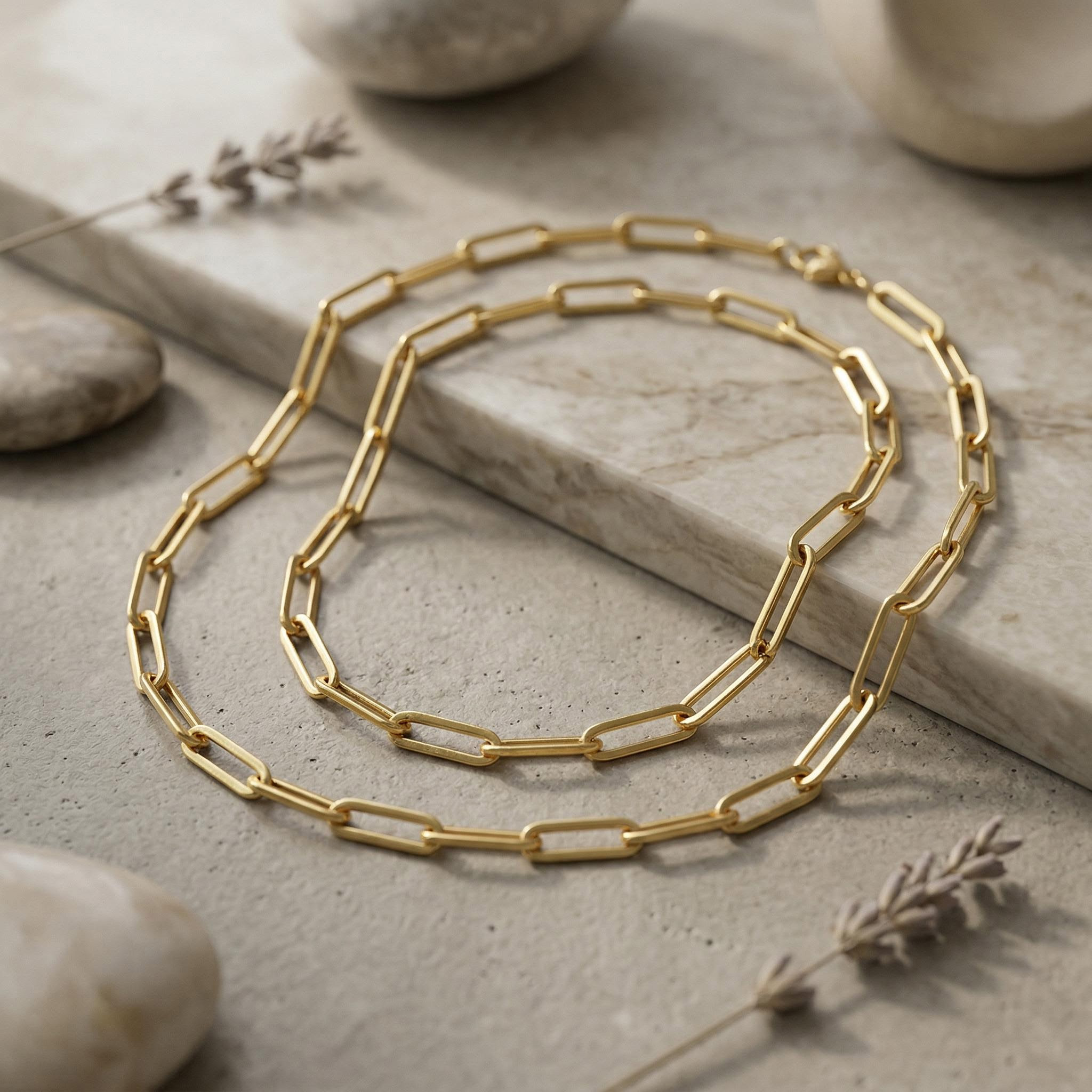 Paperclip Rolo Chain Paperclip Rolo Chain