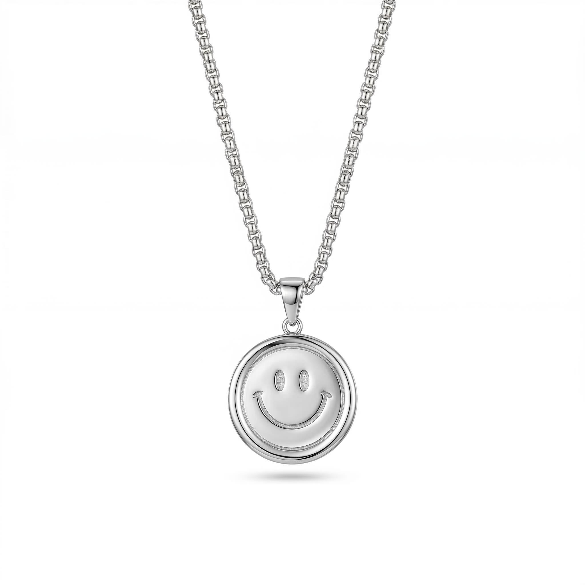 Smile or Sad Face Flipped Necklace