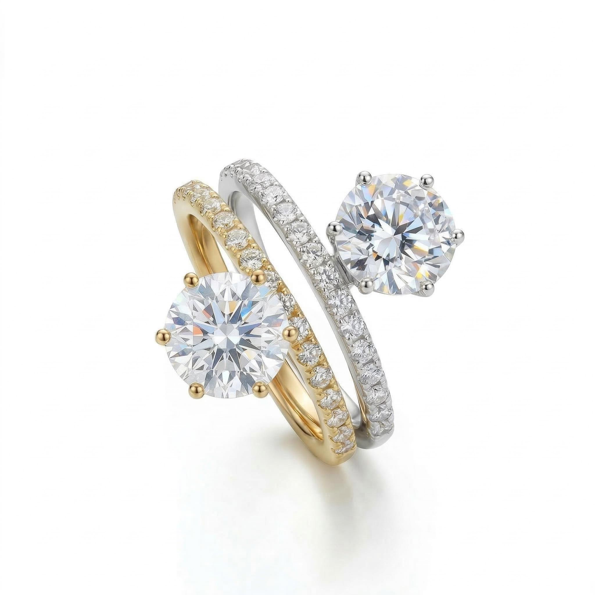 1 Ct Round Cut Simple Ring 1 Ct Round Cut Simple Ring