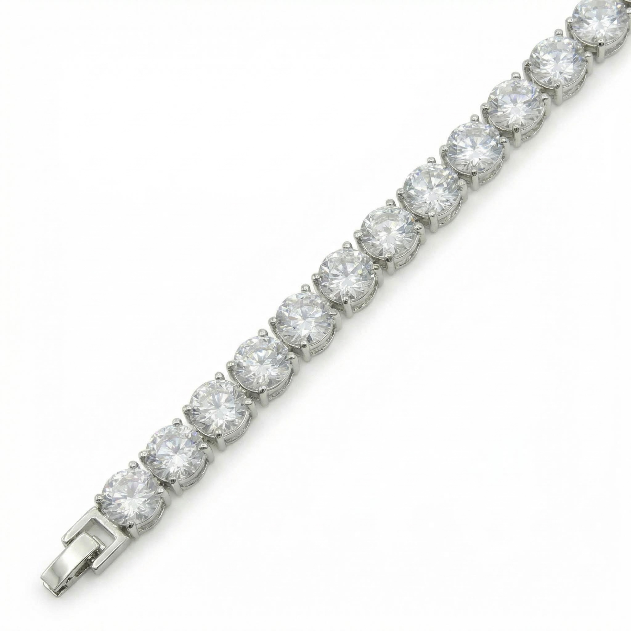 Women's Iced 8mm Tennis Bracelet