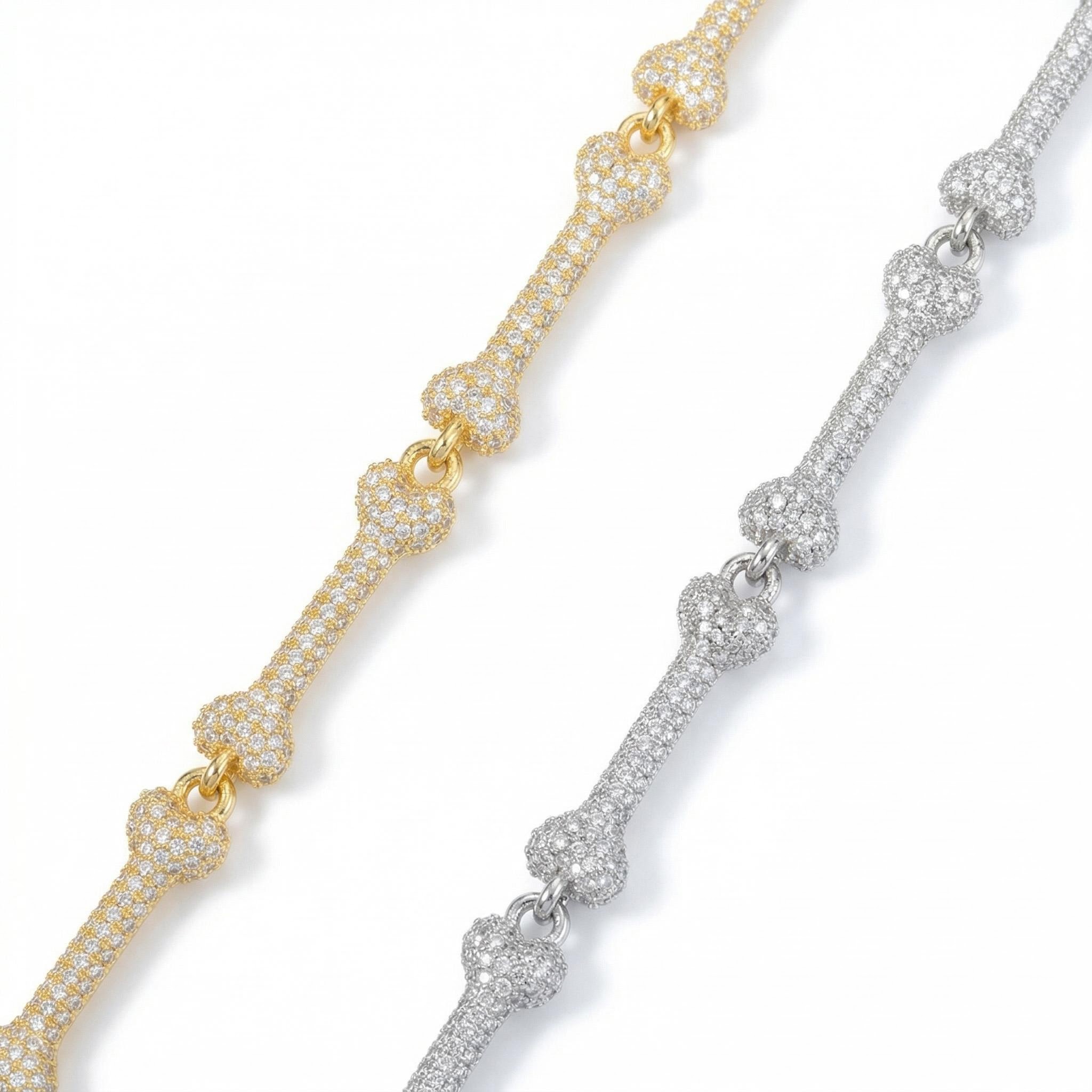 Iced Bone Necklace