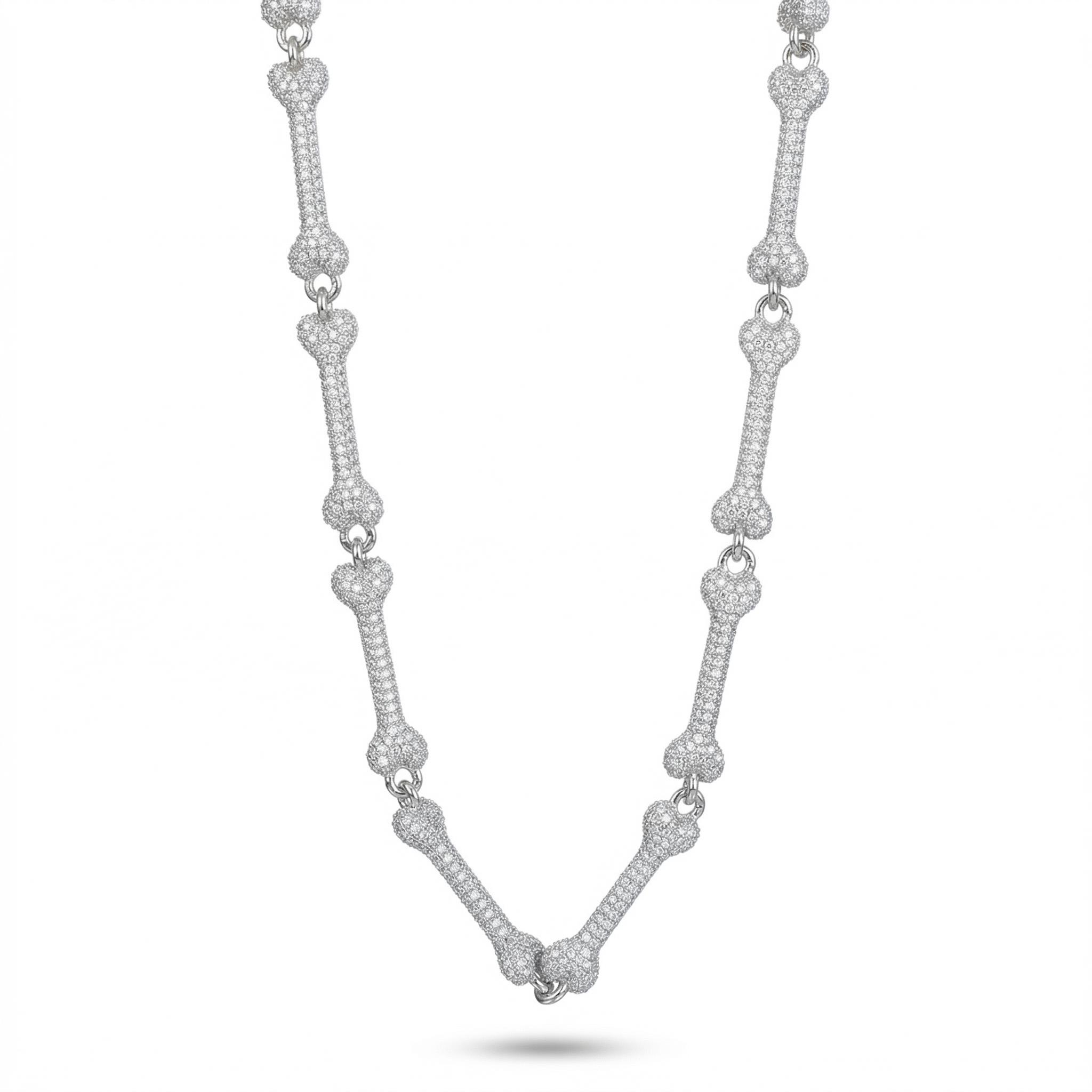 Iced Bone Necklace