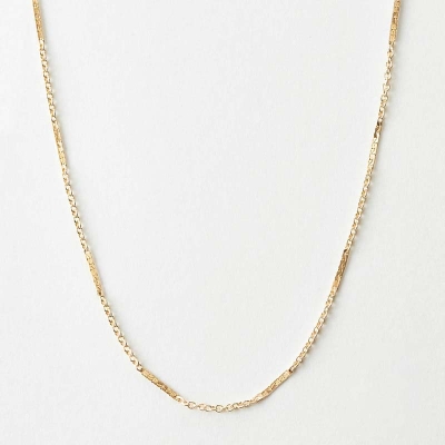 Sterling Silver O-Shape Combined Chain