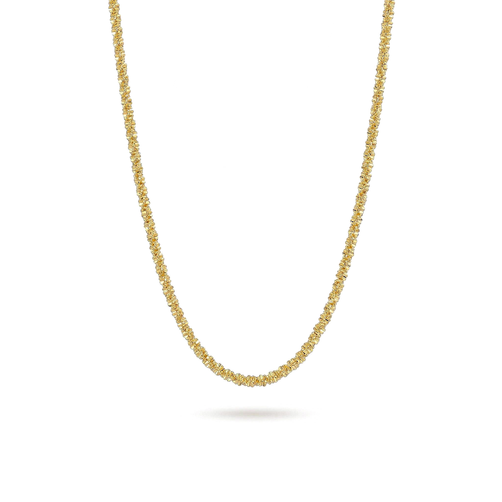Sparkling Gypsophila Necklace