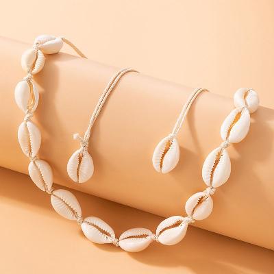 Handmade Puka Shell Choker Necklace