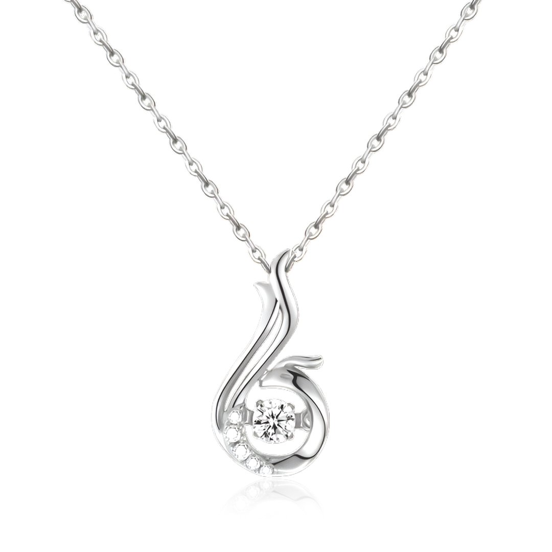 For Mom - S925 Phoenix Dancing Necklace