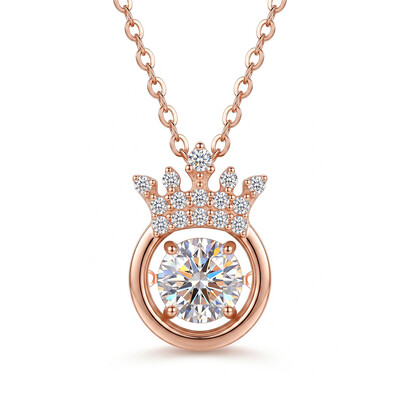 Straighten Your Crown Sparkling Dance Necklace - For Daughter