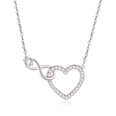 I'll Always be There for You Infinity Love Necklace - For Friend