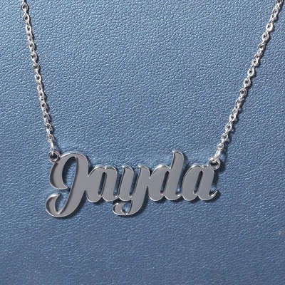  Personalized Name Stainless Steel Necklace