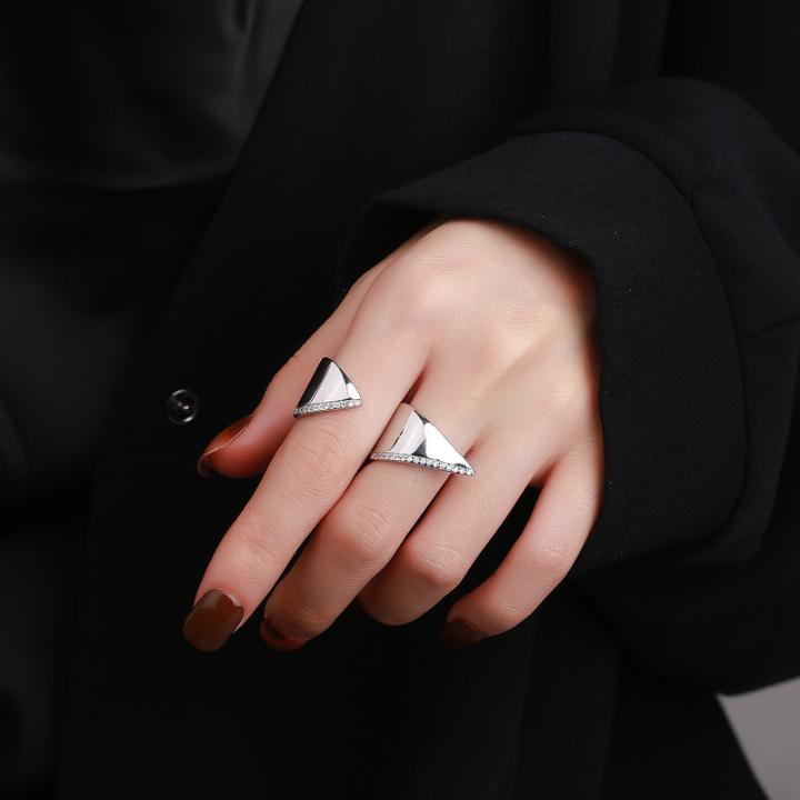 Exaggerated Irregular Open Ring