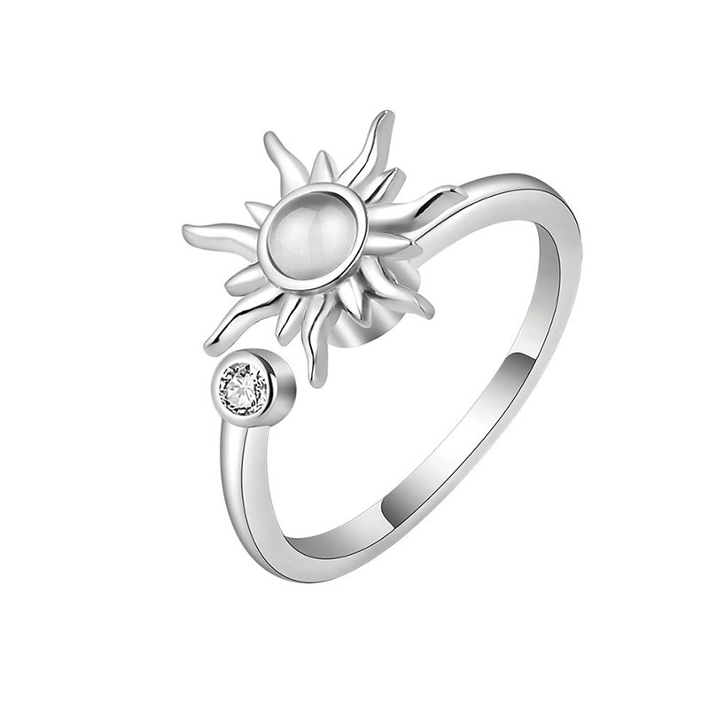  Sun Fidget Spinner Ring 