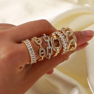 Single Row Paved Chain Link Ring