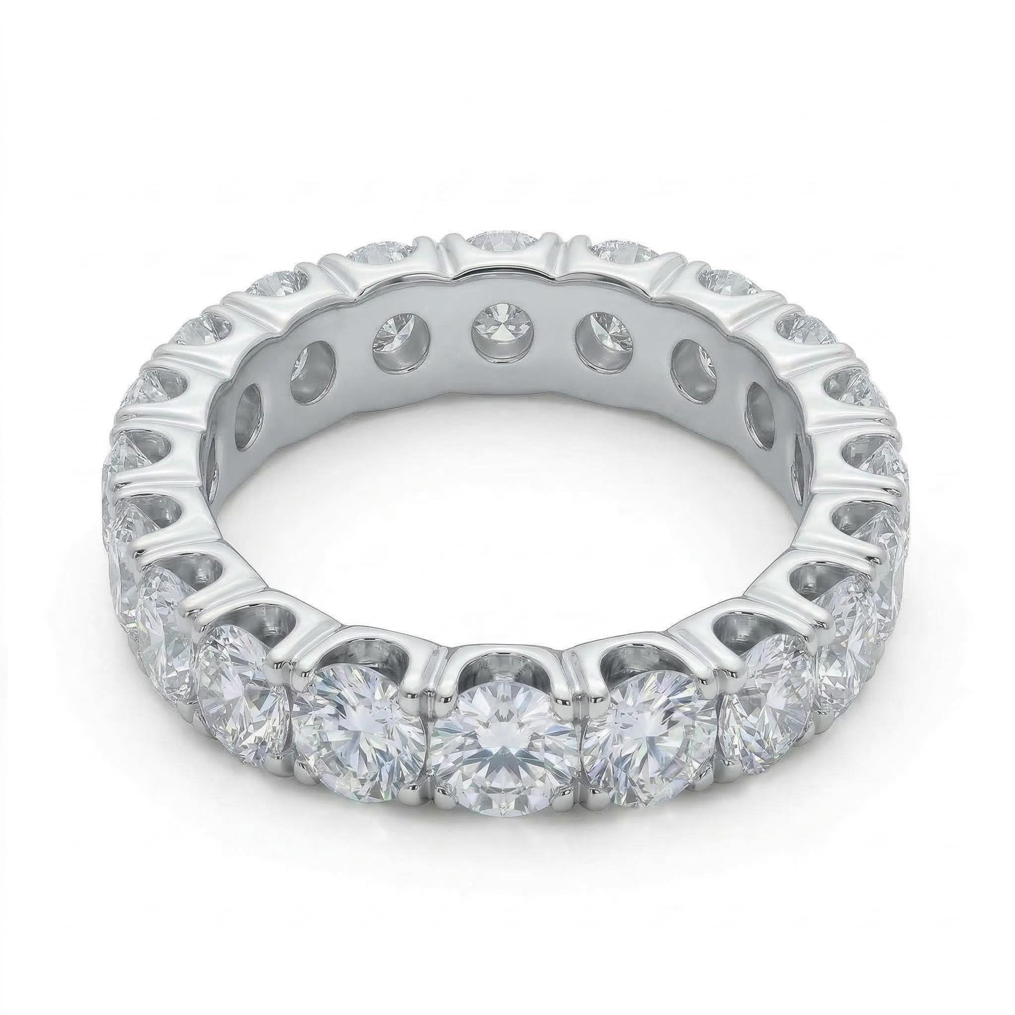 3.2 Ct Asscher Cut Ring Set