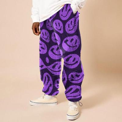 Flannel Smiley  Casual Pants