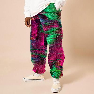 Flannel Smiley  Casual Pants