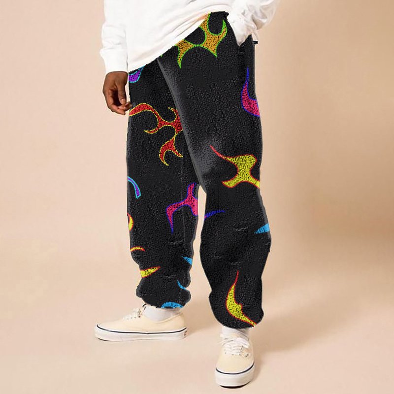 Flannel Flame Casual Pants