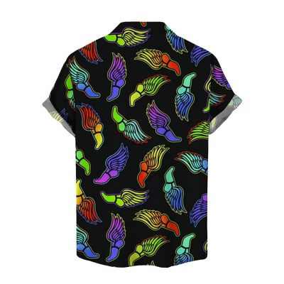 Holiday Fun Print Colorful Shirt