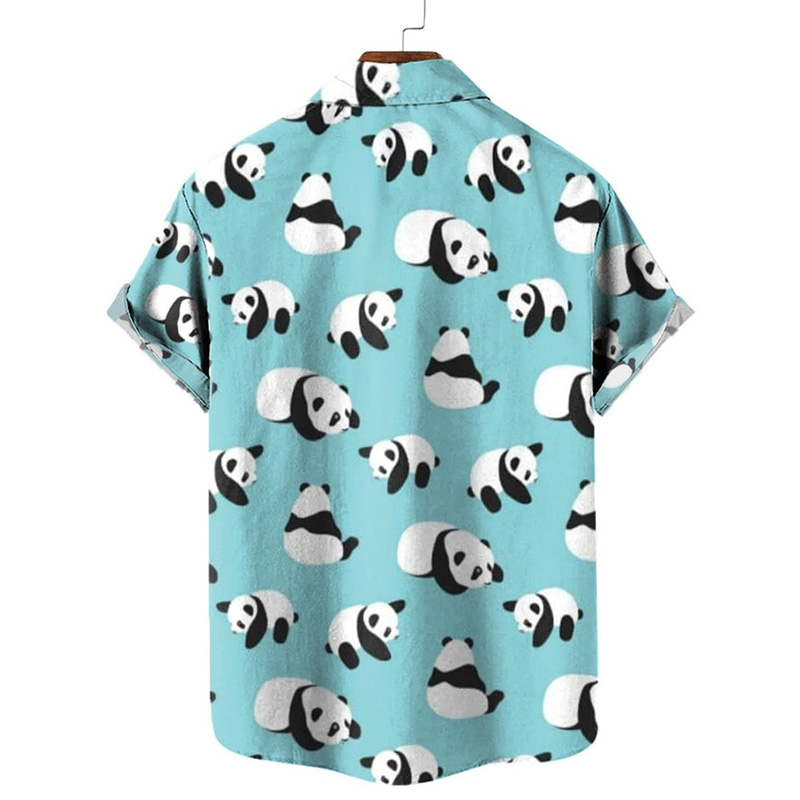 Hawaiian Shirts Pandas Print