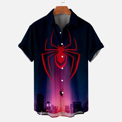 Spider-Man Urban Print Short Sleeve Shirt