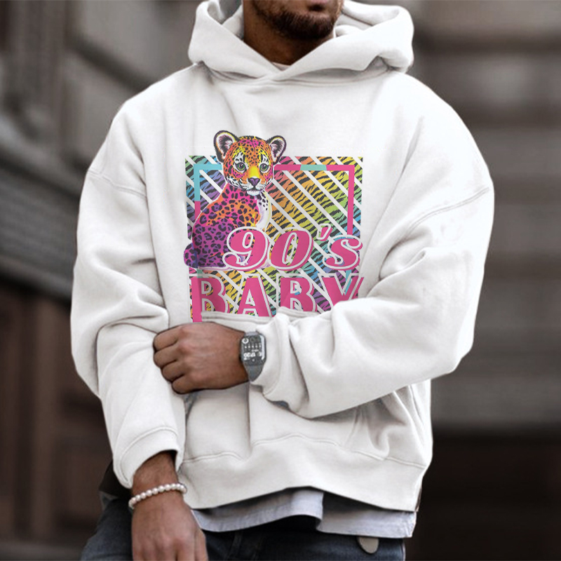 90‘s Baby Print Pullover Sweatshirt