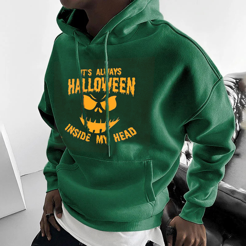 Halloween Print Sweatshirt