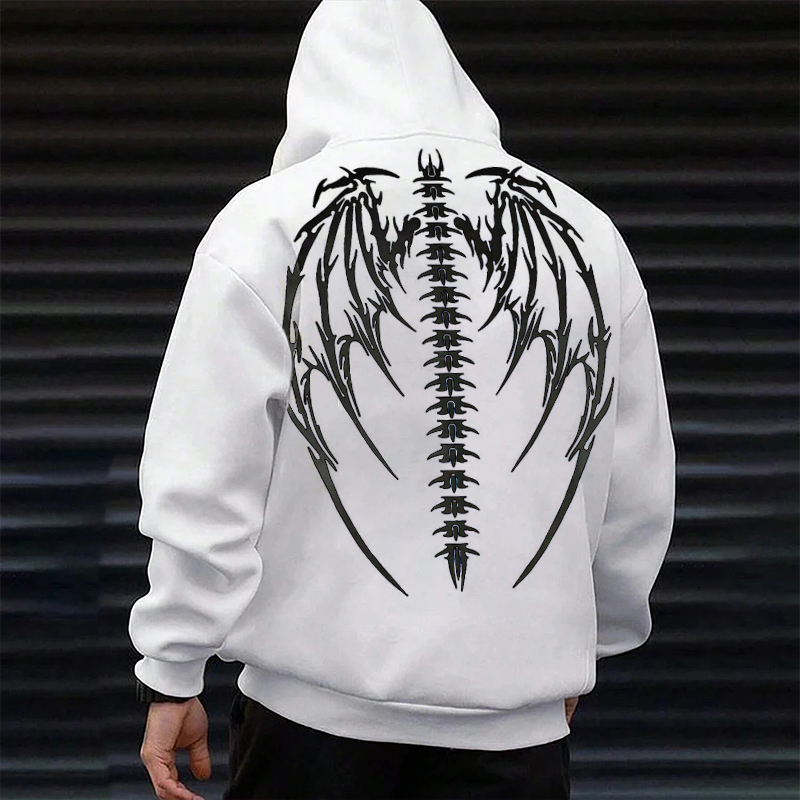 Halloween Skeleton Print Sweatshirt