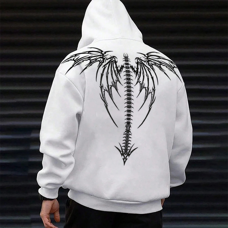 Halloween Skeleton Print Sweatshirt