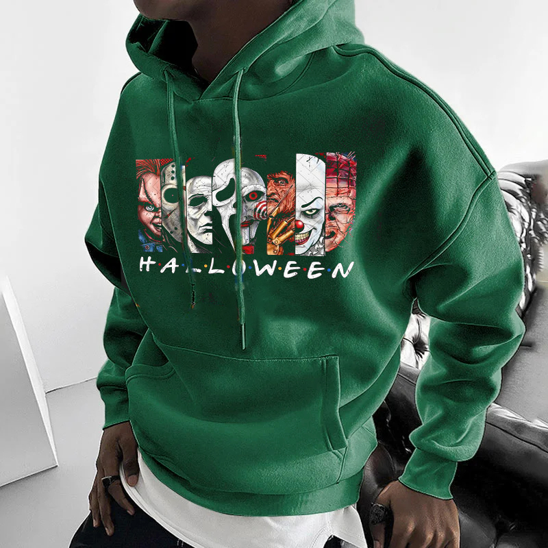 Halloween Movie Character Graffiti Sweatshirt