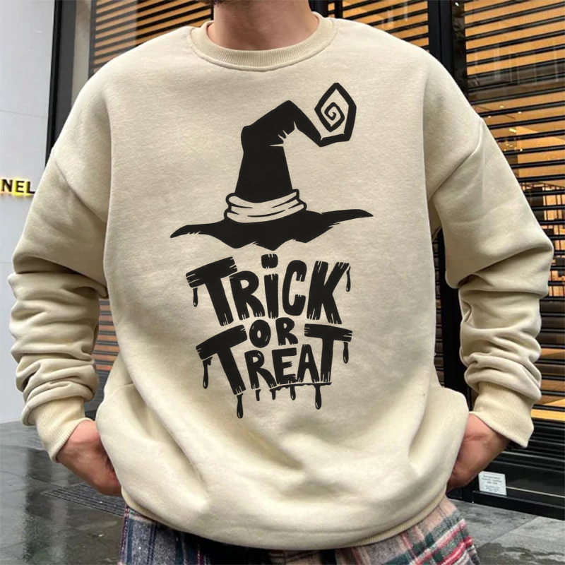 Halloween Witch Graffiti Sweatshirt
