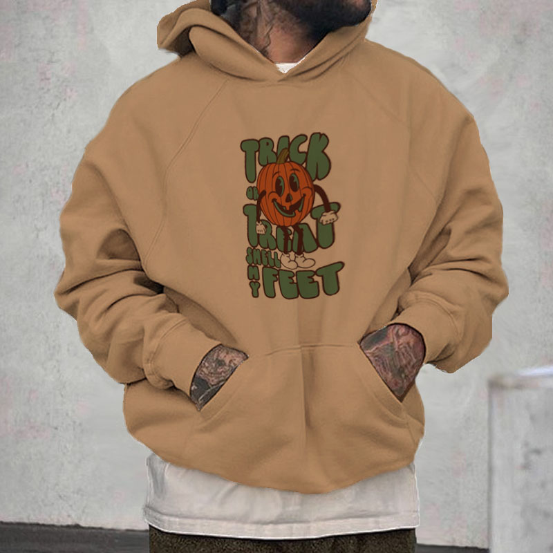 "Trick Or Treat "Print Hoodie