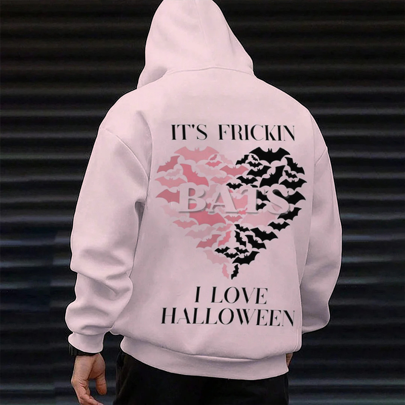 Halloween And Christmas Element Casual Printed Sweatshirt