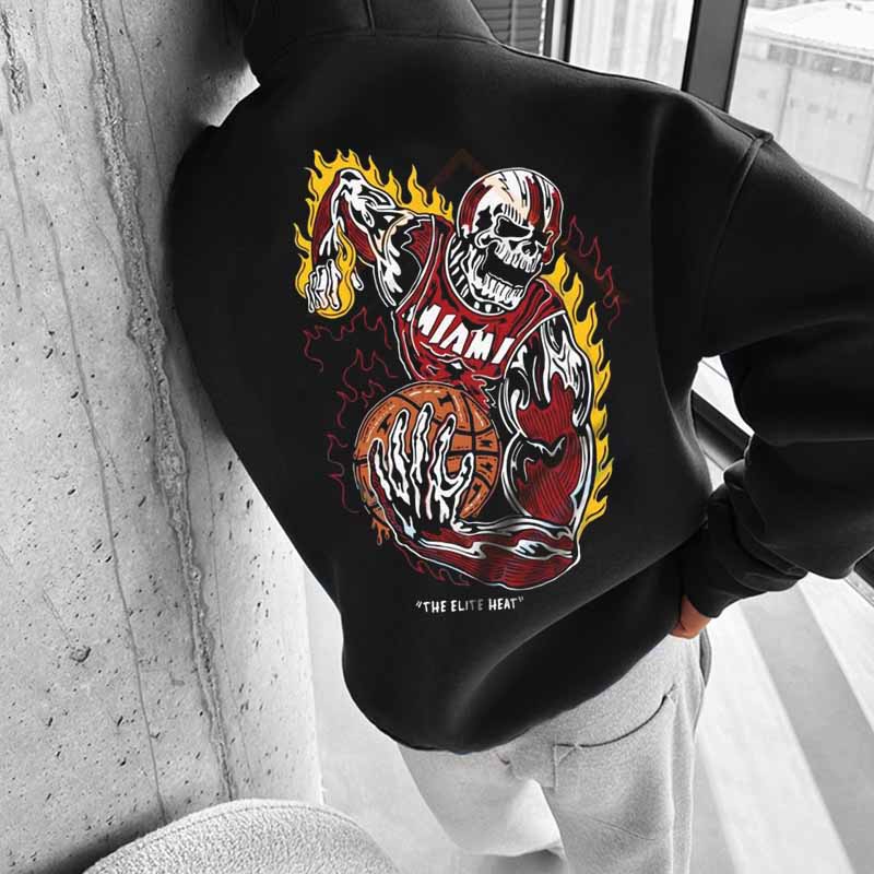 Los Angeles Basketball Team Printed Hoodie