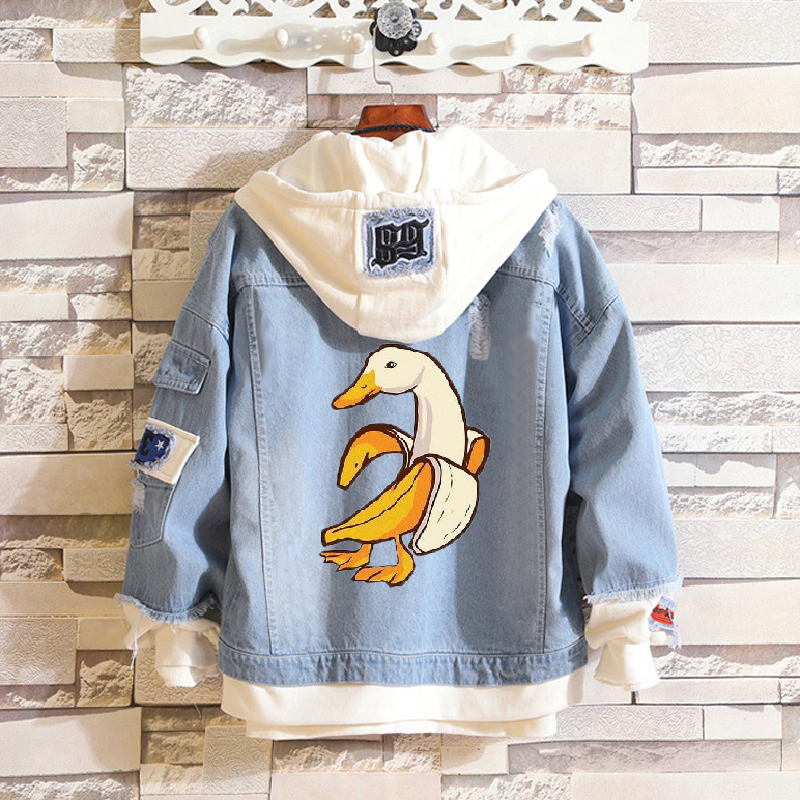 Statement Banana Two-Piece Denim Jacket