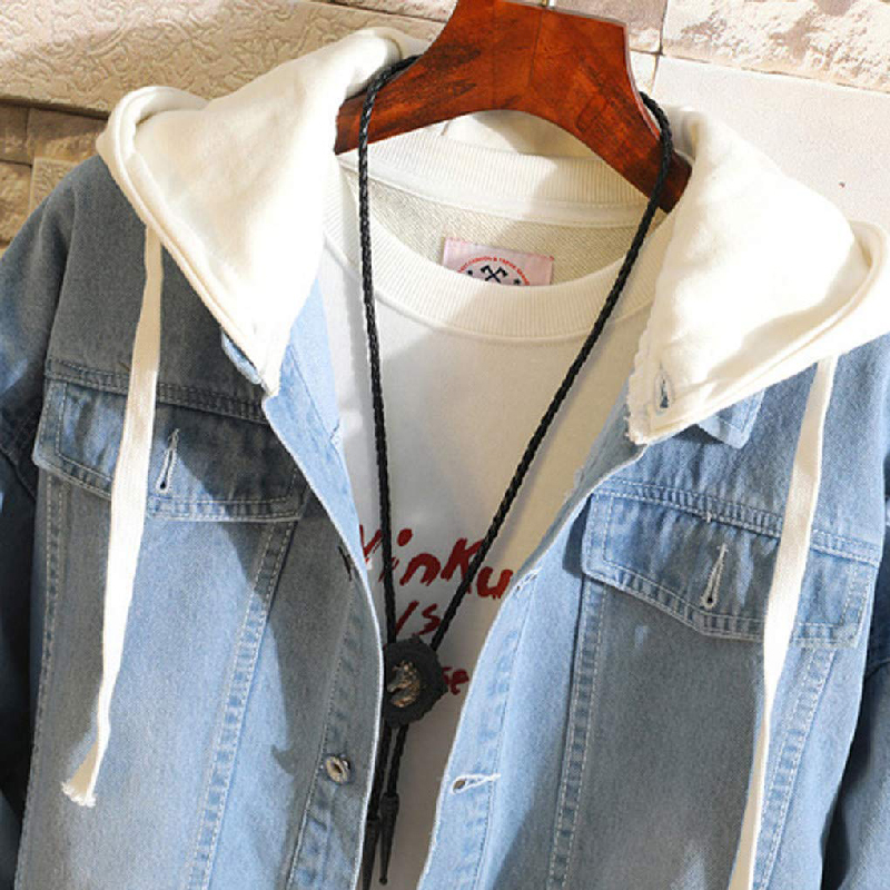 Sad Goose Two-Piece Denim Jacket