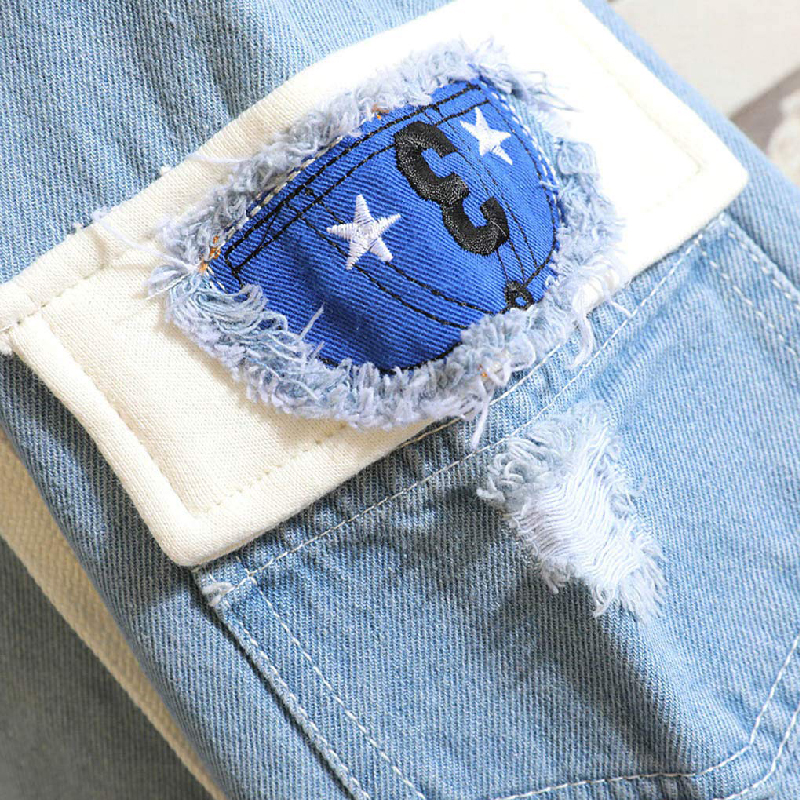 Sad Goose Two-Piece Denim Jacket